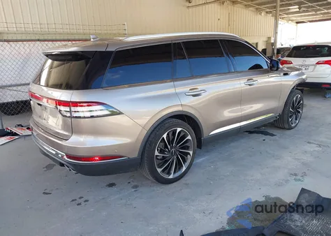 2020 Lincoln Aviator Reserve from USA, damaged, VIN 5LM5J7XC0LGL10343